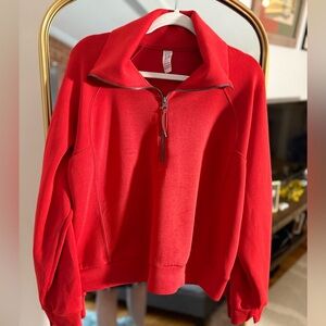 SPANX AirEssentials Half Zip - SPANX red - XL